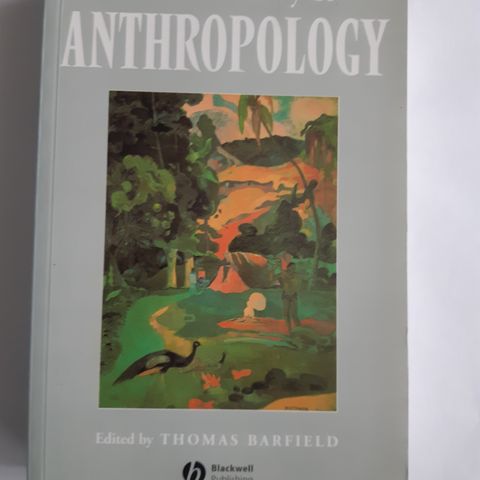 The Dictionary of Anthropology