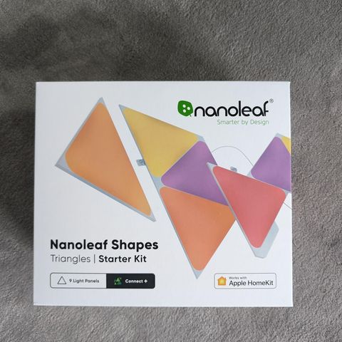 Ny ubrukt i eske, Nanoleaf Shapes Triangles