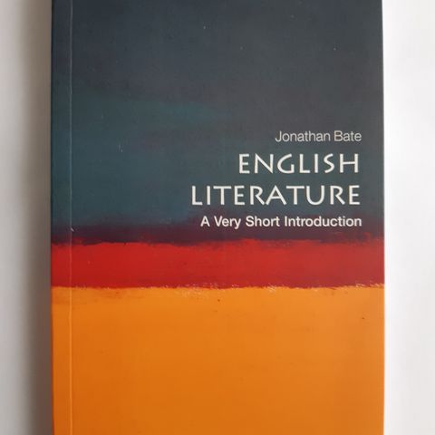 English literature- A very short introduction