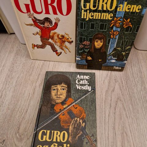 3 bøker om guro