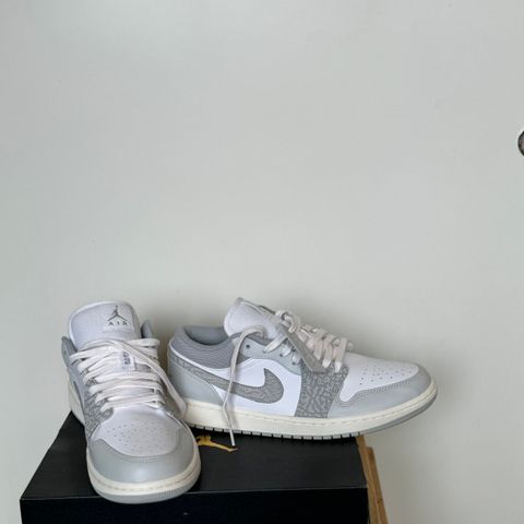 JORDAN 1 LOW  Smoke Grey Elephant