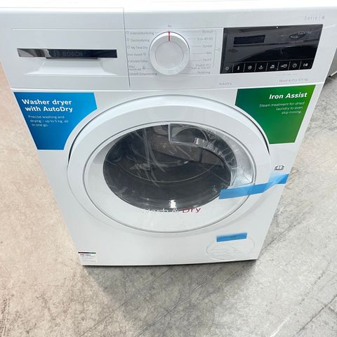 SPAR 4999/ Ny Bosch kombinert vask/tørk med 16 mnd garanti