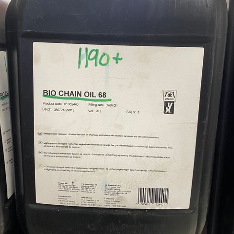 Sagkjedeolje BIO 68, 20 liter - kampanje