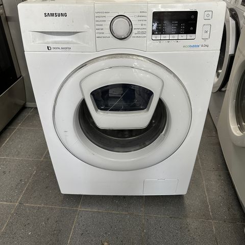 Samsung 8 kg vaskemaskin med garanti
