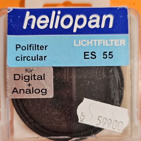 HELIOPAL FILTER 55MM POLARISAS ES55