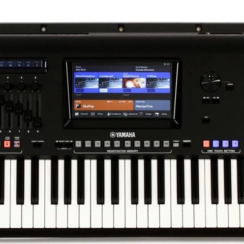 Keyboard Yamaha Genos brukt vers. 2.13 Sender over hele landet .Delfinansiering