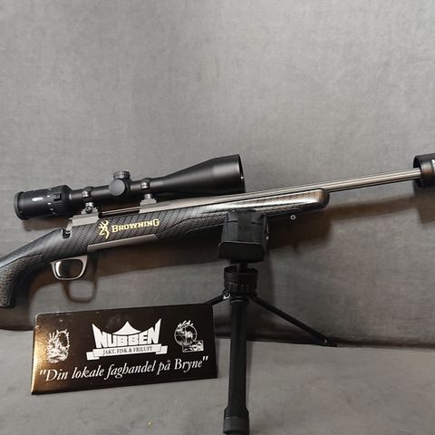 Browning X-Bolt Superlight Tungstein riflepakke med meopta kikkert