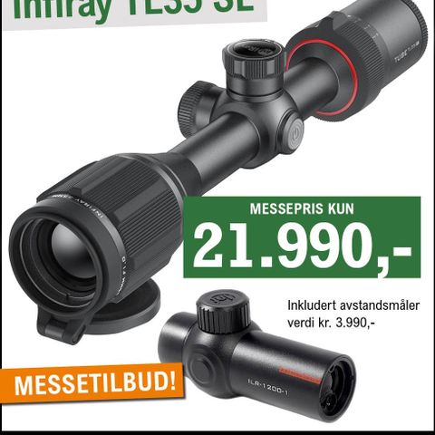 MESSETILBUD! INFIRAY TL35SE inkl lasermåler
