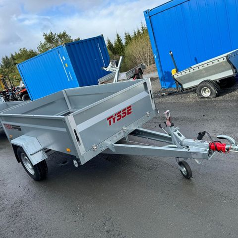 TYSSE 6217 50CM KARM 1300KG BREMS - MULIG Å HA PÅ ALULOKK FOR THULE STATIV