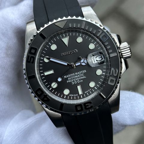 (NY) Seiko Yacht Master "Rubber" Mod