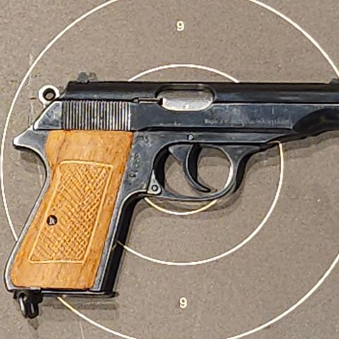 Brukt Walther mod PP kaliber 7,65.