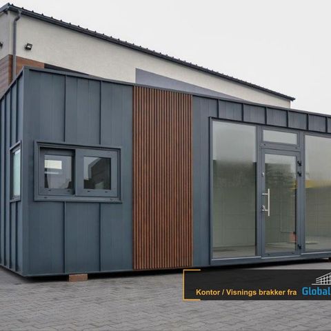 Flott modul / salgs brakke / visning brakke / bilettkasse - 6 x 2,5m - 7 x 2,8m