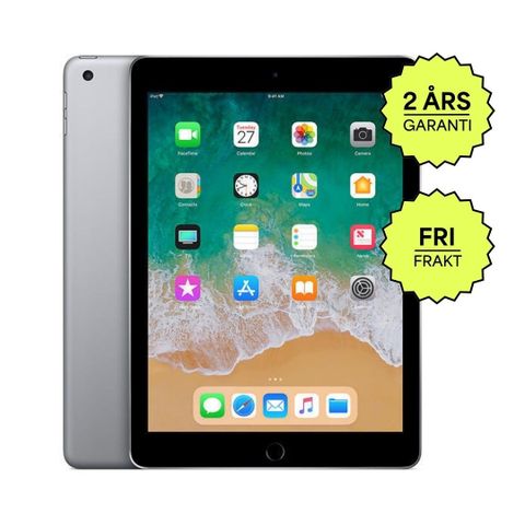 Knallbra priser på iPad 9,7" Gen 6 | 2 års garanti! | Fri frakt