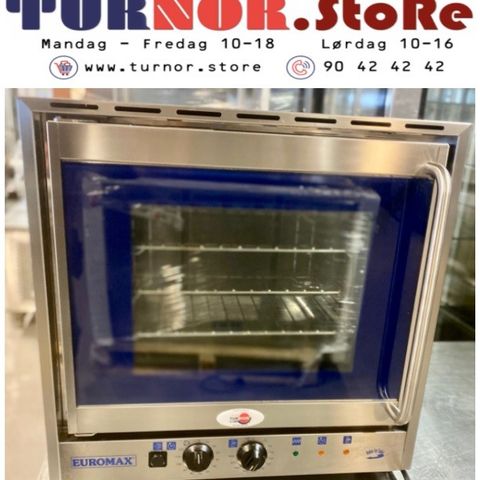 Brukt Bake off- konveksjon ovn Euromax (Holland) Objektnr:2300366 SG.