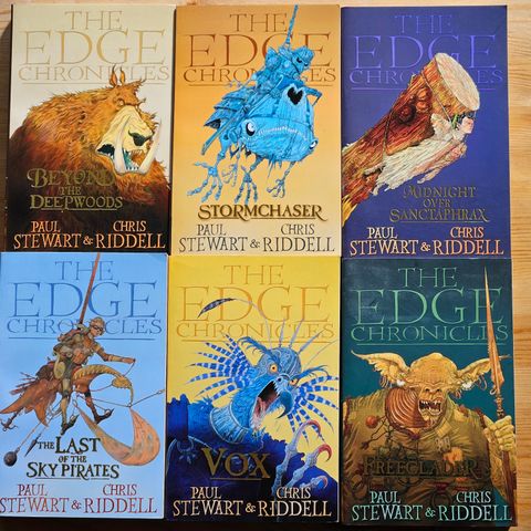 The Edge Chronicles; 6 bøker av Stewart & Riddell