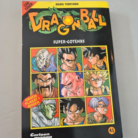 Dragon Ball nr. 41 av Akira Toriyama, Manga/Tegneserie.