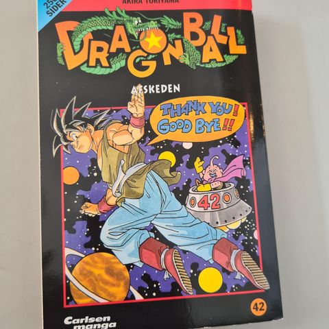 Dragon Ball nr. 42 av Akira Toriyama, Manga/Tegneserie