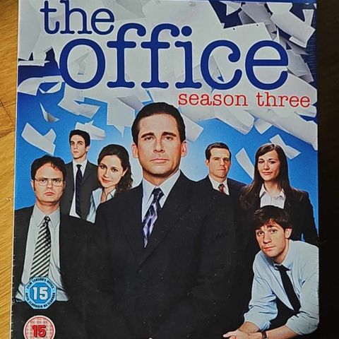 The Office sesong 3, helt ny i plasten! (DVD)