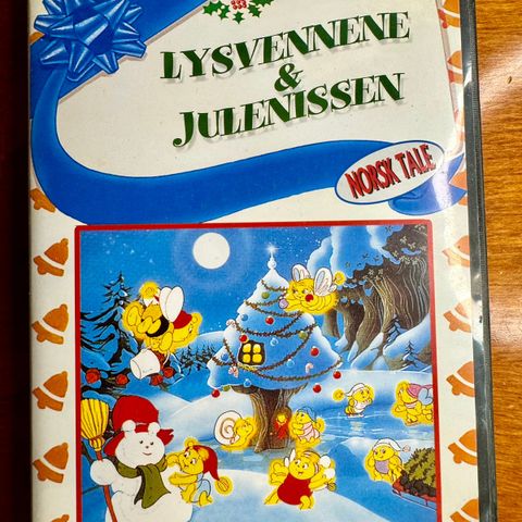 Lysvennene  & Julenissen 🇳🇴norsk tale DVD 🔥Som ny!!!