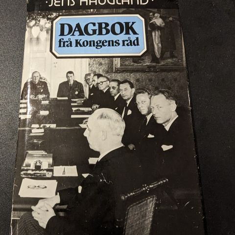 Jens Haugland - Dagbok frå kongens råd