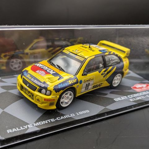 Seat Cordoba WRC Rally modellbil ( 1/43 )