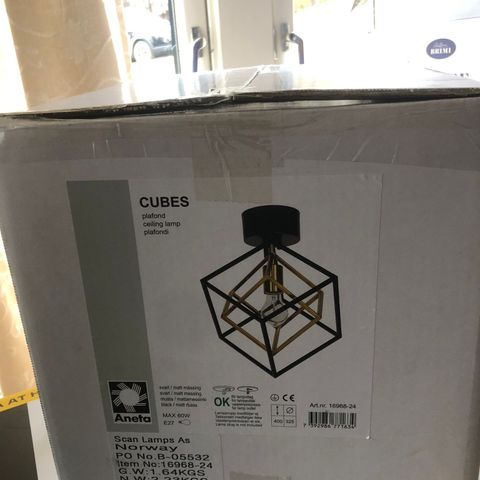 Scan lamps Cubes taklampe