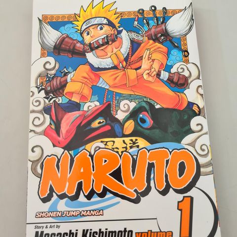 Naruto nr. 1 av Masashi Kishimoto, Manga/Tegneserie