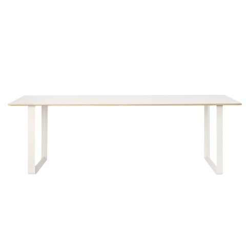 Spisebord fra Muuto 70/70 225 cm, White