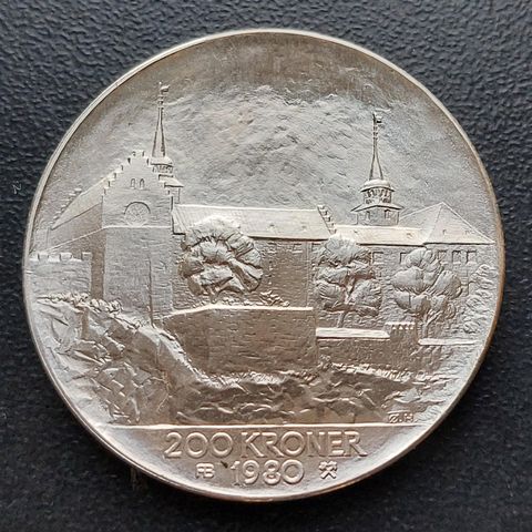 Sølvmynt 1980 - 60 stk.