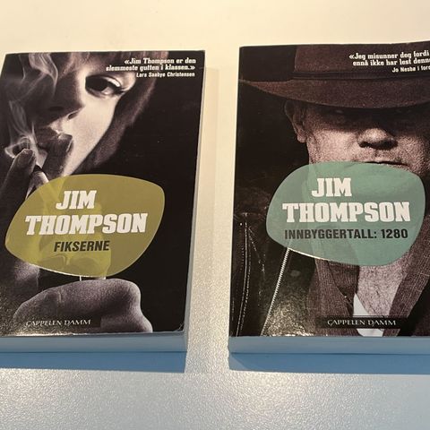 Dobbelt pocketdose med Nesbø-favoritten Jim Thompson