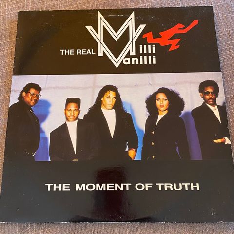 LP The Real Milli Vanilli-The Moment of Thruth