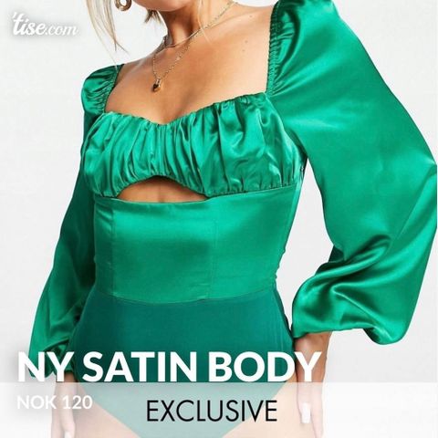 Ny satin body 38