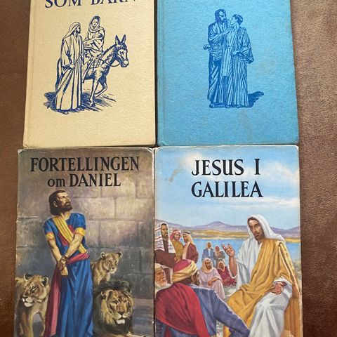 Barnas billedserie - bibelhistorie bok 1-4