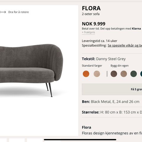 Flora sofa