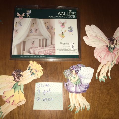 Tapet alv / feer / fairies wallsticker