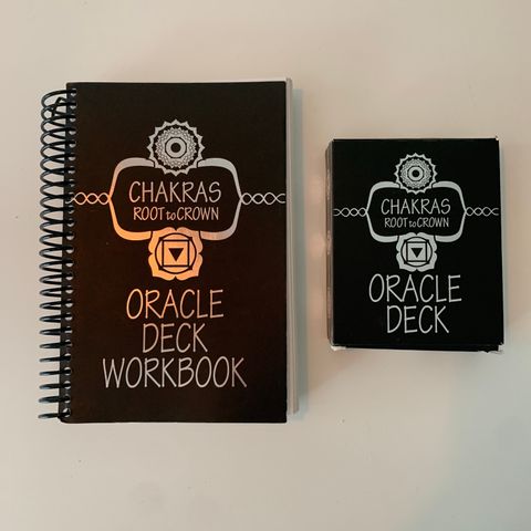 Oracle deck workbook with cards