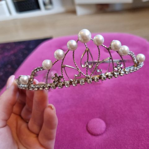 Tiara sølv bryllup ball