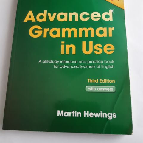 Advanced Grammar in Use with Answers