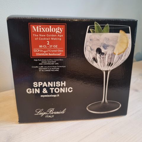 Luigi Bormioli gin & tonic glass