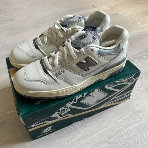 New Balance 550 Aime Leon Dore White Grey