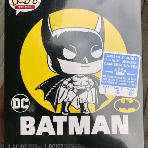 Funko POP! Batman 80th Sun Faded (Pop! & Tee Collectors Box) | DC | Walmart EXC