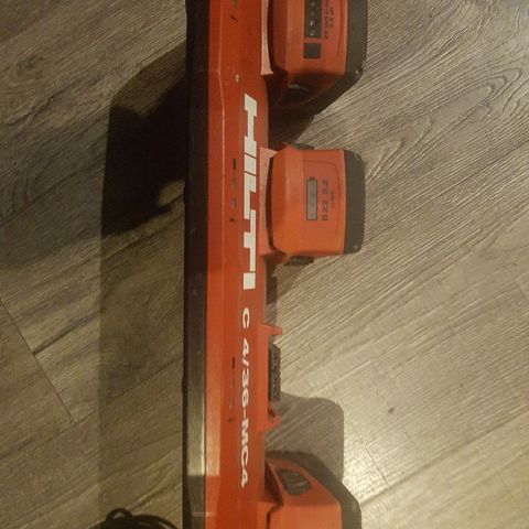 Hilti bateri ladestasjon