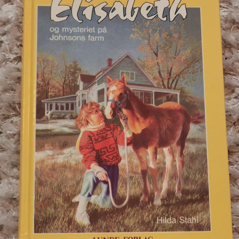 Elisabeth bok 1, av Hilda Stahl