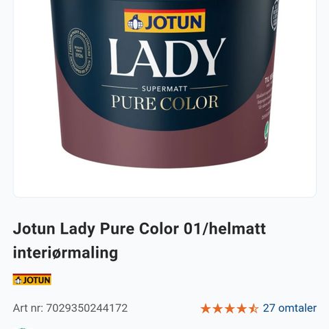 Lady pure color, dempet savanne, maling