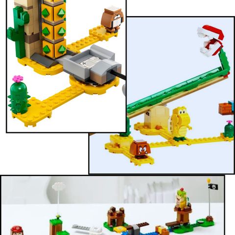 Lego Super Mario 3 sett