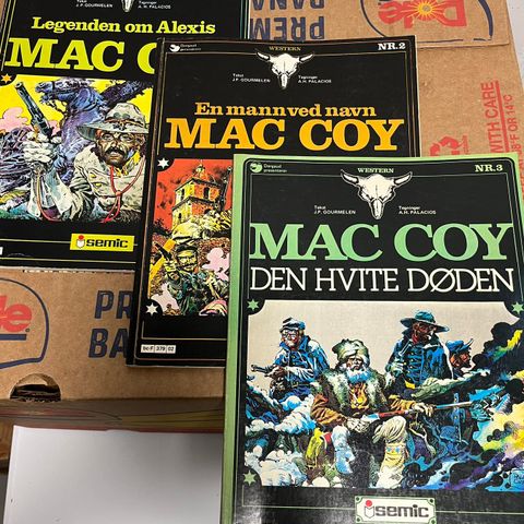 Mac Coy western tegneserie album