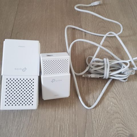 TP-link  KIT Trådløs Homeplug 1 Gb/s 2-pk.