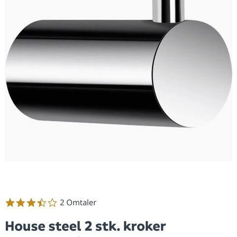House steel 2 stk. kroker