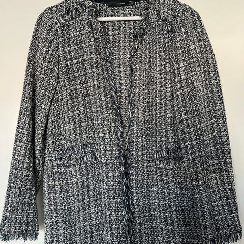 Tweed blazer/jakke str.40