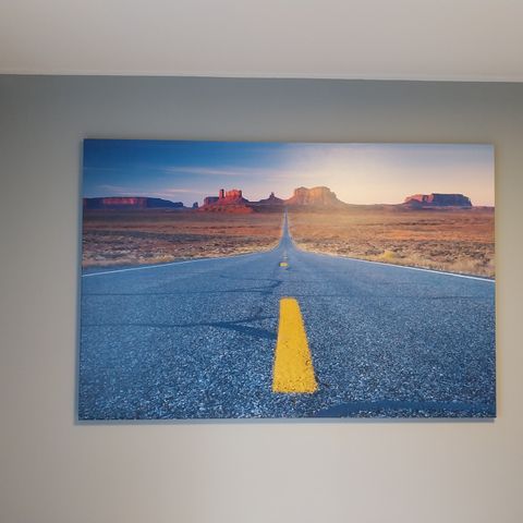 Lerret bilde av Monument Valley USA